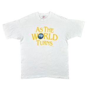 Vintage 90’s Fruit of the Loom As The World Turns RARE Soap Opera Promo - Sz XL